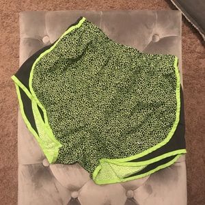 Green Nike Running Shorts - Size Small